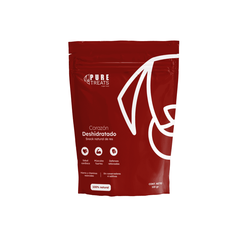 Corazón de res deshidratado 120gr