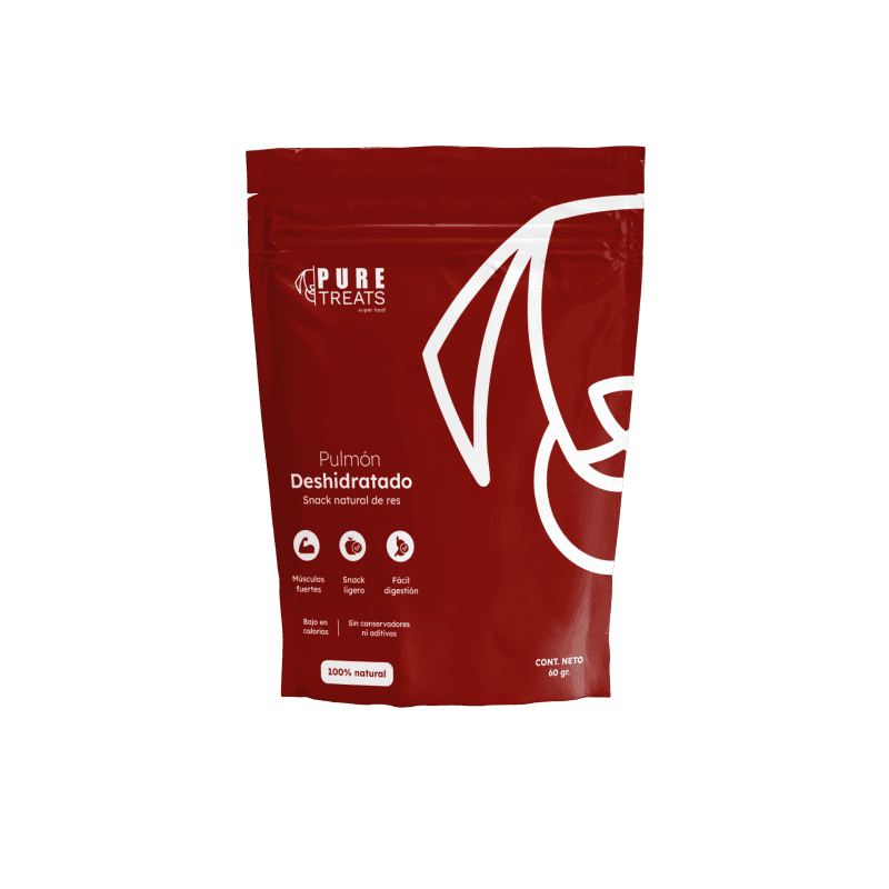 Pulmón de res deshidratado 60gr