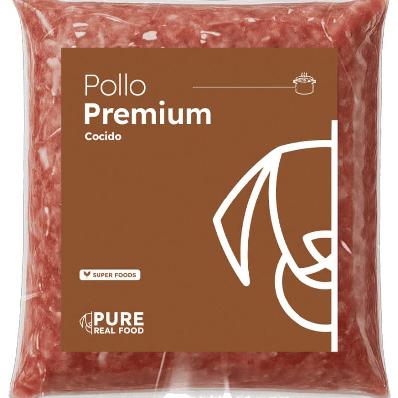Pollo (receta premium cocido) 500gr